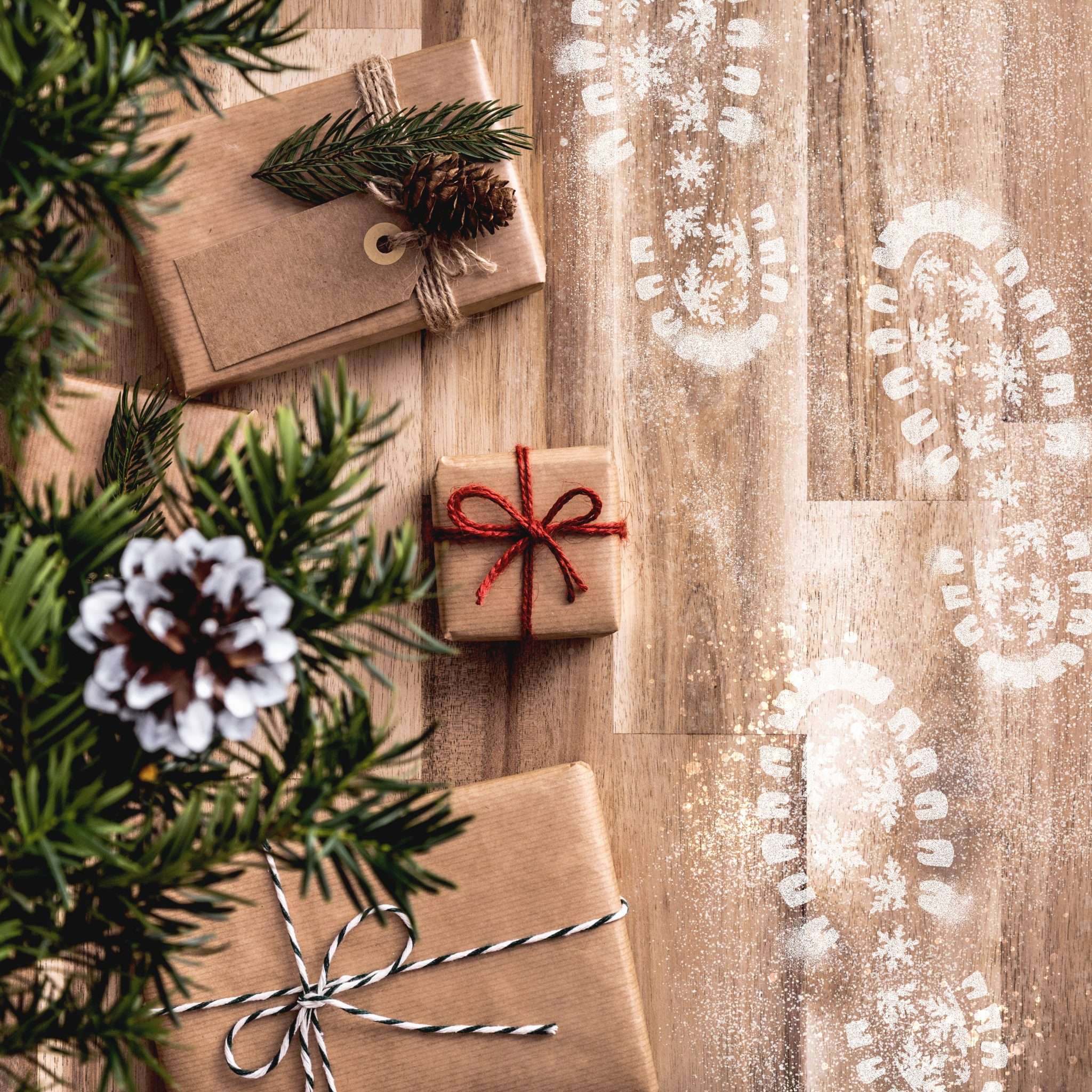 Plastic Reusable Window Christmas Stencil for Artificial Snow // SANTA'S FOOTSTEPS Plastic Reusable Window Christmas Stencil for Artificial Snow // SANTA'S FOOTSTEPS