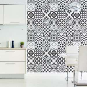 Reusable Allover Plastic Stencil // TILES