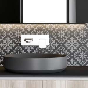 Reusable Plastic Tile Stencil // VALETTA