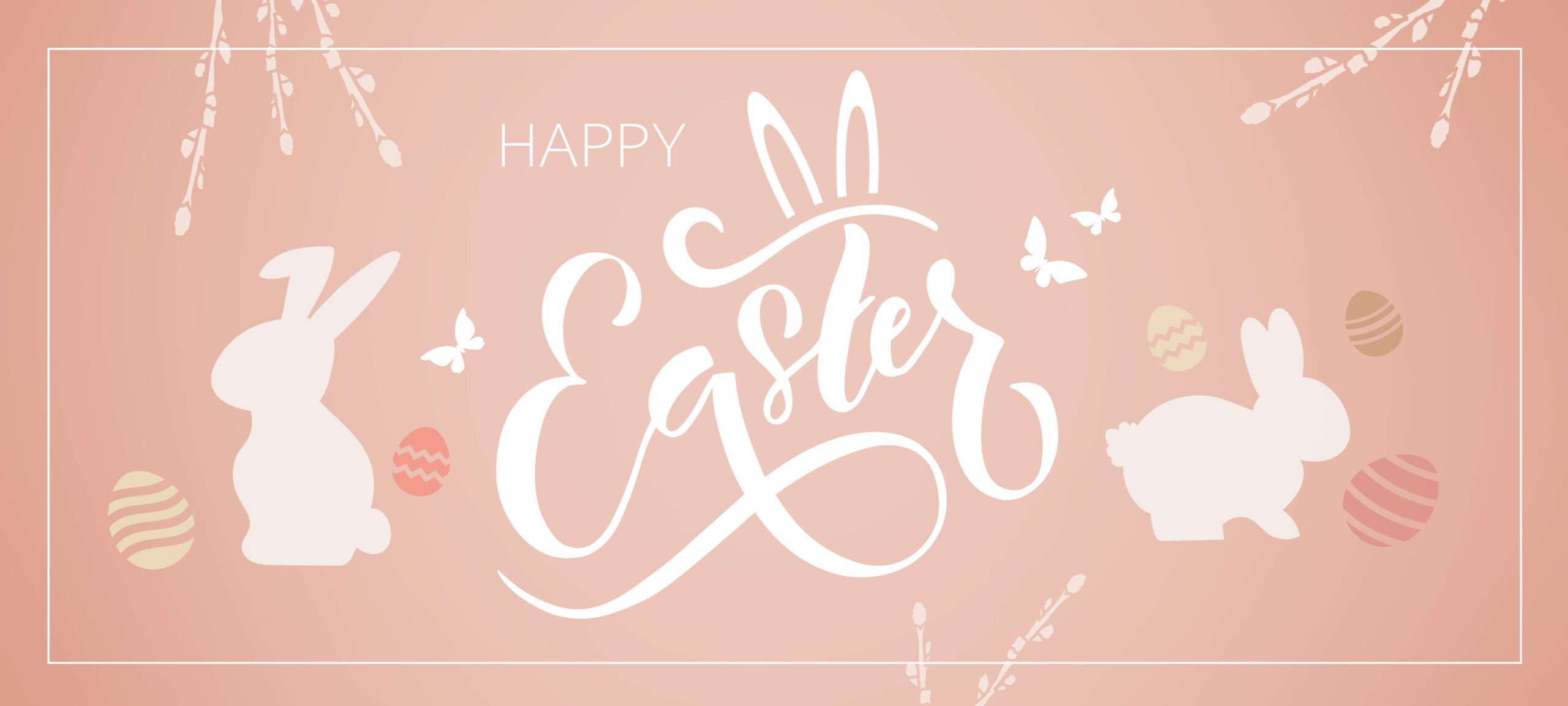 Three quick ways to make Easter decorations with painting stencils