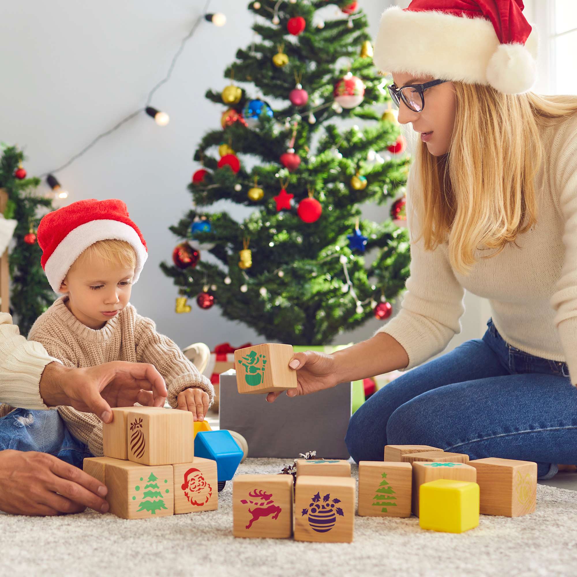 4 kerstcadeau-ideeën - DIY met sjablonen 4 kerstcadeau-ideeën - DIY met sjablonen