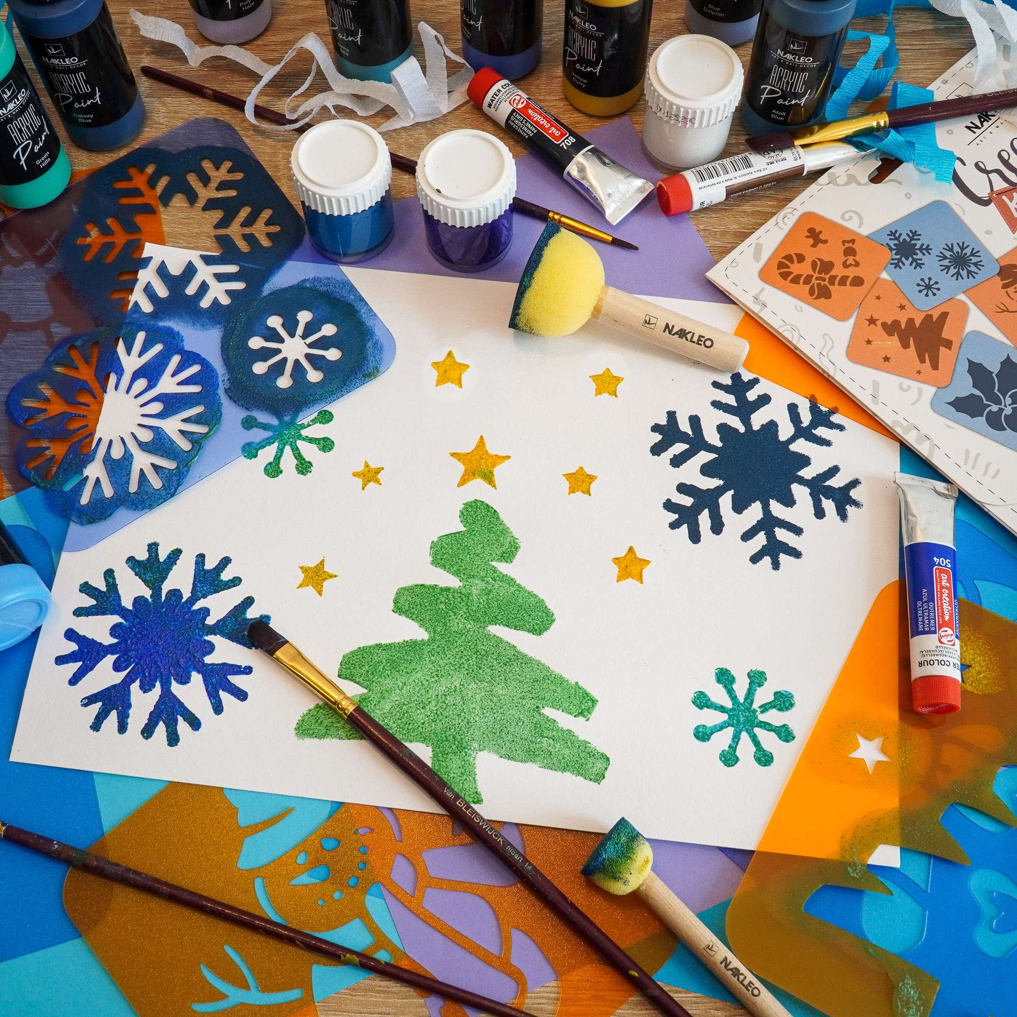 4 kerstcadeau-ideeën - DIY met sjablonen 4 kerstcadeau-ideeën - DIY met sjablonen