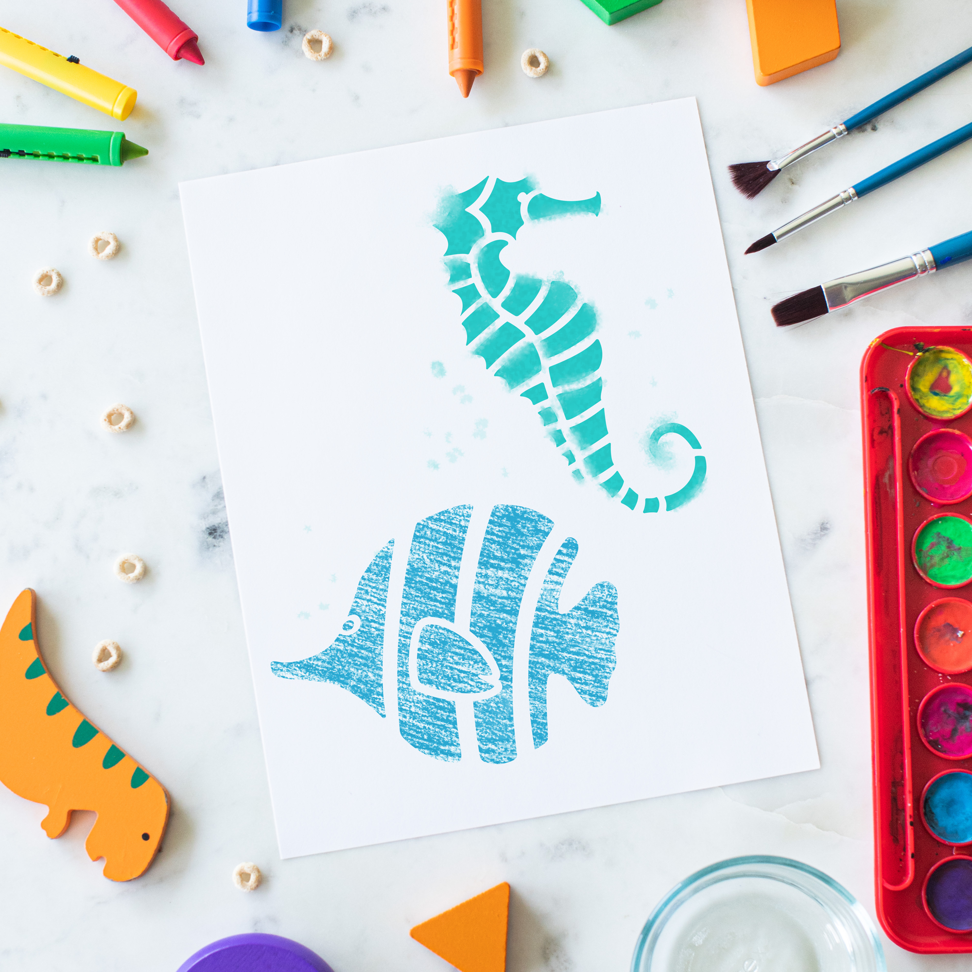 Sjablonen voor schilderen voor kinderen uit de Creative Kids-serie: ideeën voor creatieve activiteiten voor kinderen! Sjablonen voor schilderen voor kinderen uit de Creative Kids-serie: ideeën voor creatieve activiteiten voor kinderen!